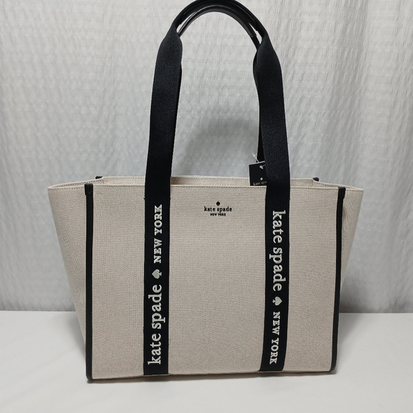 Kate Spade Kip Cavas Large Tote Purse. NWT - Picture 8 of 15